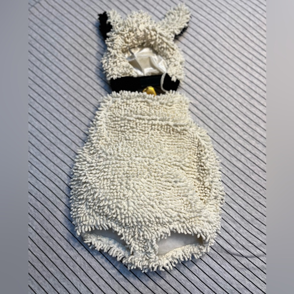 Cozy Creamy Baby Lamb Costume